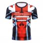Cool Men Superhero Compression Shirt Funny 3D Printed Superman spiderman T Shirt Bodybuilding Crossf