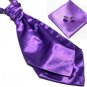 2017 neck tie set for mens cravat ascot handkerchief cufflinks pocket square blue black party weddin