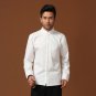 Black Men\'s Cotton Long sleeve Kung Fu Shirt Classic Chinese Style Tang Clothing Size S M L XL XXL 
