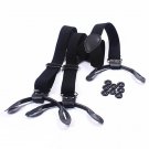 Top Sale Men Women Suspenders Black Y-Shape Braces Button Holes Adjustable Belts Tirantes Unisex Bus