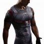 Spiderman VS Superman T Shirt Tee 3D Printed T-shirts Men Short Raglan sleeve Fitness Cosplay Costum