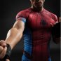 Spiderman VS Superman T Shirt Tee 3D Printed T-shirts Men Short Raglan sleeve Fitness Cosplay Costum