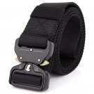 2017 men\'s canvas belt Metal insert buckle military nylon Training belt Army tactical belts for Men