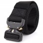 2017 men\'s canvas belt Metal insert buckle military nylon Training belt Army tactical belts for Men