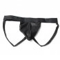 Sexy Men\'s Thongs G-string Underwear Leather Jockstrap Boxer Briefs Underpants L