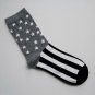 spring autumn fashion british style patterns socks for men American flag print socks 5pairs/lot