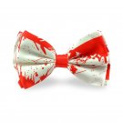 Butterfly tie Bow tie for Men Women Unisex \'Halloween Vampire Blood \' Design Tuxedo Dress Bowtie G
