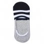 5 Pairs/lot Cotton Striped Men Boat Socks Summer Spring Adult Short Tube Socks Mens Non-Slip Invisib