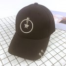 Metal Rings Fashion Cap Baseball Cap Snapback Hat For Boys Girls Kids Baseball Hat Outdoor Sport Gol
