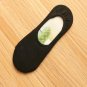 Men\'s sock slippers Bamboo fibre Non-slip Silicone Invisible Boat Socks Spring Summer Fashion Male