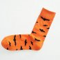 simple style hallowmas bat pumpkin Socks General Warm Stitching pattern Antiskid Invisible Casual So