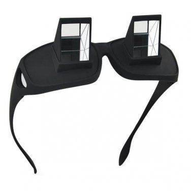 EAS-Lazy Lying Down Bed Reading Watching Horizontal Prism Angled Glasses