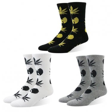Old school Men Socks Hip Hop Long profession Skate Weed elites Compression Socks Bat Darts For Stude