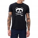 Mens Panda Vampire Skull T-Shirts Men Tee