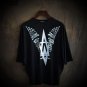 In the summer of 2017 the new big yards easing bat sleeve fashion leisure male batwing coat short sl