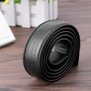 Black/Brown 3.5CM Men Genuine Leather Belt For Automatic Buckle Waist Strap Belts