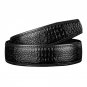 Black/Brown 3.5CM Men Genuine Leather Belt For Automatic Buckle Waist Strap Belts