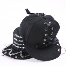 2017 New Creative Piercing Ring Baseball Cap Punk Gorras Bone Masculino Feminino Basebal HipHop Base