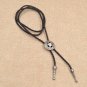 Qlychee New American Neck Vintage Knitted Cowboy Star Bolo Tie Hollow Bola Tie Fashion Jewelry