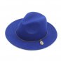 Unisex Women\'s Men\'s Winter Autumn Fedora Hat With Jewelry Steampunk Sombreros Jazz Hat For Gentl