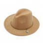 Unisex Women\'s Men\'s Winter Autumn Fedora Hat With Jewelry Steampunk Sombreros Jazz Hat For Gentl