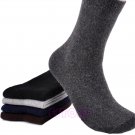 5 Pair Pure Color Men\'s Warm Winter Thick wool mixture ANGORA Cashmere Socks