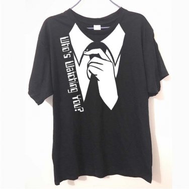 Who\'s Watching You Suit Flip Computer Tuxedo funny birthday gift FUNNY humour T-shirt MENS T SHIRT 