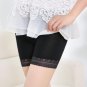 Women Lace Tiered Skirts Short Skirt Under Safety Pants Underwear shorts BK/L