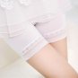 Women Lace Tiered Skirts Short Skirt Under Safety Pants Underwear shorts BK/L
