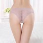 Hot Women Invisible Underwear Briefs Thong Ice Silk Seamless Crotch BK XXL