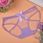 Sexy Fashion Bowknot See-through Panties Briefs Knickers Bikini Underwear BK