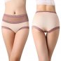 Women\'s Lace Cotton Briefs Hollow Out High Waist Panties  underwear Girl Underpants