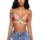 Women Lady Sexy Lace Embroidery Bra Crop Top Bralette Lingerie Underwear BG/L