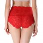 Women\'s Lace High Waist Seamless Buttock Soft Briefs Panties Underwear BK