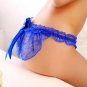 Women\'s Sexy Lace Bowknot Sexy Panties Briefs T-back Knickers Underwear BK