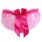 Women\'s Sexy Lace Bowknot Sexy Panties Briefs T-back Knickers Underwear BK