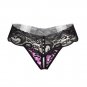 Women Leopard Sexy Lace Briefs Hollow Panty Flowers Underwear Knicke CO
