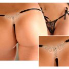 Women Matel G-String V-string Lingerie Sexy Thongs T-Back Panty Underwear
