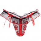 Womens  Open Crotch Thongs G-string T-back Panties Lingerie Underwear