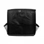 Onever Car Seat Back Hanging Bag Organizer Multi-pocket Insulated Food Water Storage Mesh Bag Contai