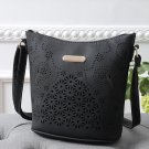 leather woman bag cross body  Messenger Bag small high quality Satchel Hollow Out Shoulder Bag #5M