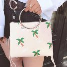tote bags for women Embroidery Flower fashion printing women messenger Bags small high quality pu le