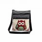 Womens large Capacity Bags Female animal crossing Owl Embroidery patchwork bag bolsas de grife #LREW