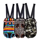 Fashion Leopard/Camo/Striped Pet Dog Cat Carrier Backpack Legs Out Front Style Pet Tote Bag Bag Pet 