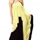 Color Blocked Jersey Dress