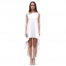 Newest  Fashionable Women DressSundress Women Sleeveless Chiffon  Irregular Sundress Dress Chiffon