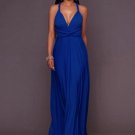 Plain Halter Lace up Women\'s Maxi Dress