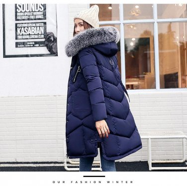 Miegofce New Collection Winter Womens Jacket Coat Original Fur Collar Women Parkas Fashion Brand Wom