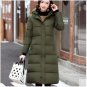 Hooded Women\'s Long Jacket 2017 Womens Parka Coats Miegofce Women Long Coat Winter Jacket Women War