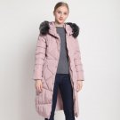 New Women\'s Clothing Full Warm Parka Jacket with a Real Raccoon Fur Thick MIEGOFCE